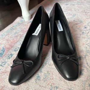 Steve Madden Women's Cohen Block-Heel Ballet Pumps size 8.5